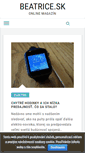 Mobile Screenshot of beatrice.sk